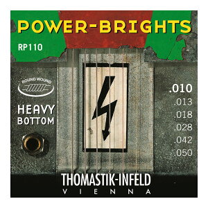 Thomastik-Infeld RP110 Power Bright Series Heavy Bottom 10-50 GLM^[×3Zbg