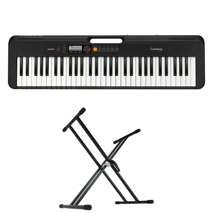 楽天市場】カシオ CASIO CT-S200 BK Casiotone 61鍵盤 キーボード 