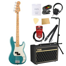 Fender Player Precision Bass MN Tidepool フェンダー エレキベース VOXアンプ付き 入門10点 初心者セット