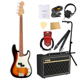 Fender Player Precision Bass PF 3TS フェンダー エレキベース VOXアンプ付き 入門10点 初心者セット
