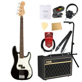 Fender Player Precision Bass PF Black フェンダー エレキベース VOXアンプ付き 入門10点 初心者セット