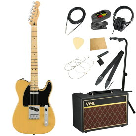 フェンダー Fender Player Telecaster MN Butterscotch Blonde エレキギター VOXアンプ付き 入門11点セット