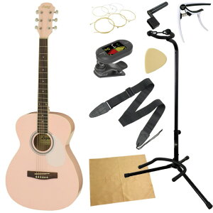 LEGEND FG-15 Pastel KWPK アコースティックギター 入門9点 初心者セット