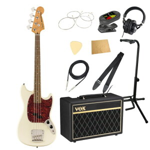 Squier Classic Vibe '60s Mustang Bass LRL OWT VOX�A���v�t�� �G���L�x�[�X����10�_ ���S�҃Z�b�g