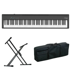 ���[�����h ROLAND FP-30X-BK Digital Piano �u���b�N �d�q�s�A�m X�^�X�^���h �P�[�X�t�� �Z�b�g [���� ACset]
