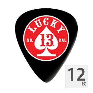 JIM DUNLOP Lucky 13 Spade Circle 0.73mm M^[sbN×12