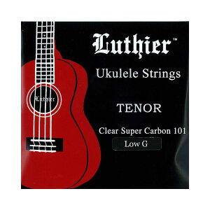 Luthier LU-TU-LG Ukulele Super Carbon 101 Strings ei[p Low G EN×3Zbg