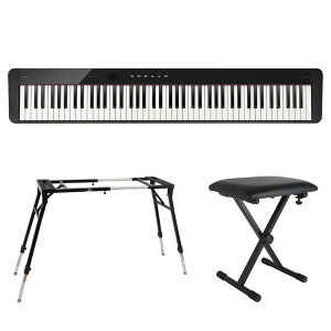 �J�V�I CASIO Privia PX-S1100 BK �d�q�s�A�m �L�[�{�[�h�X�^���h �L�[�{�[�h�x���` 3�_�Z�b�g