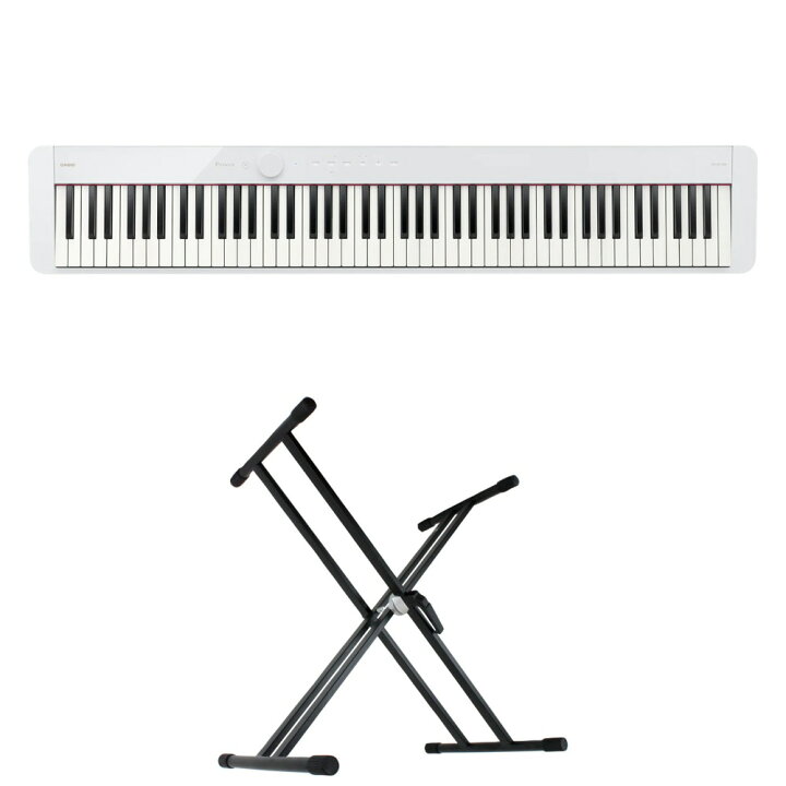 楽天市場】カシオ CASIO Privia PX-S1100 WE 電子ピアノ キーボード 
