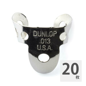JIM DUNLOP 33R013 Nickel Silver Fingerpicks tBK[sbN×20