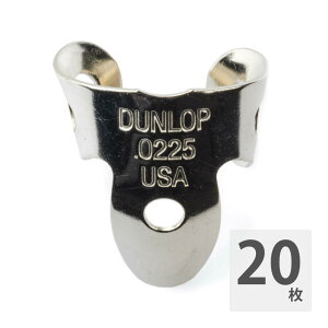 JIM DUNLOP 36R0225 Nickel Silver Mini Fingerpicks tBK[sbN×20