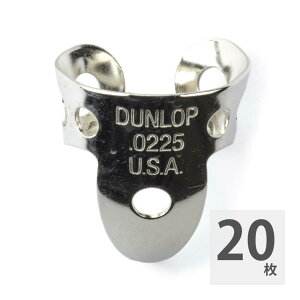 JIM DUNLOP 33R0225 Nickel Silver Fingerpicks tBK[sbN×20
