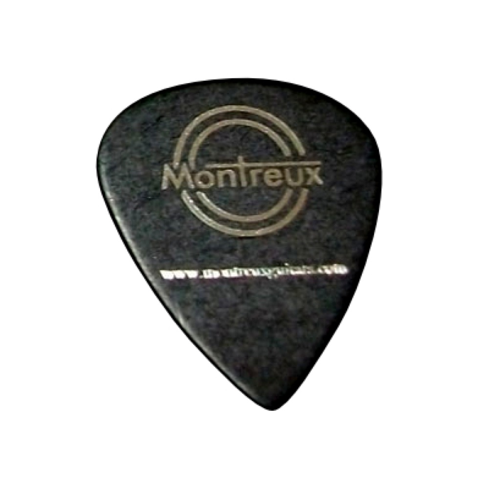 Montreux pick スモールティア 1.00mm デルリン黒 No.2804 ギターピック×50枚