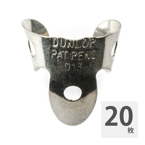 JIM DUNLOP 36R013 Nickel Silver Mini Fingerpicks tBK[sbN×20