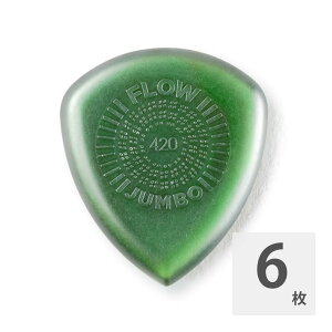 JIM DUNLOP 547R420 Flow Jumbo 4.2mm M^[sbN×6