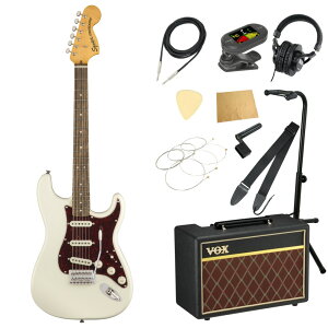 �X�N���C���[/�X�N���C�A Squier Classic Vibe '70s Stratocaster OWT LRL�G���L�M�^�[ VOX�A���v�t�� ����11�_ ���S�҃Z�b�g