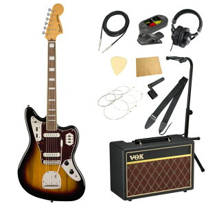 �X�N���C���[/�X�N���C�A Squier Classic Vibe '70s Jaguar 3TS LRL �G���L�M�^�[ VOX�A���v�t�� ����11�_ ���S�҃Z�b�g