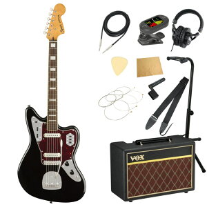 XNC[/XNCA Squier Classic Vibe '70s Jaguar BLK LRL GLM^[ VOXAvt 11_ S҃Zbg