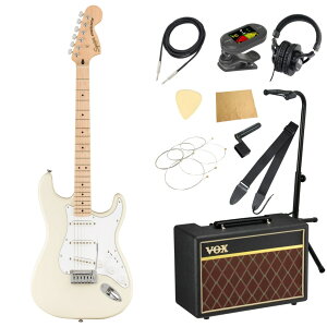 Squier Affinity Series Stratocaster OLW GLM^[ VOXAvt 11_ S҃Zbg