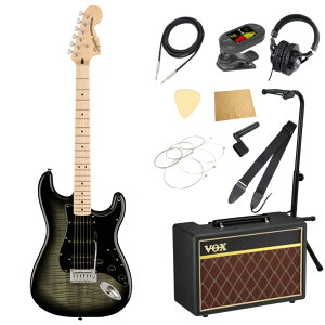 Squier Affinity Series Stratocaster FMT HSS BBST GLM^[ VOXAvt 11_ S҃Zbg