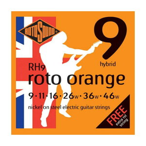 gTEh M^[ 6Zbg RH9 Roto Orange NICKEL HYBRID 9-46 GLM^[×6Zbg ROTOSOUND