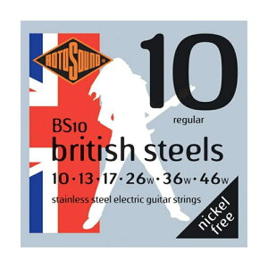 gTEh M^[ 6Zbg BS10 British Steels Regular 10-46 GLM^[×6Zbg ROTOSOUND