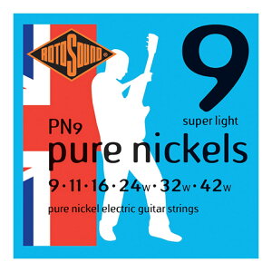 gTEh M^[ 6Zbg PN9 Pure Nickel Super Light 9-42 GLM^[×6Zbg ROTOSOUND