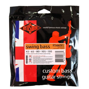 ���g�T�E���h 5���x�[�X�� 2�Z�b�g RS665EL Swing Bass 66 Extra Custom 5-Strings Set 45-130 EXTRA LONG SCALE 5���G���L�x�[�X��×2�Z�b�g ROTOSOUND