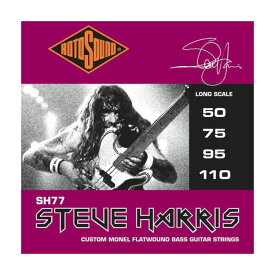 ロトサウンド ベース弦 2セット SH77 Steve Harris Signature Sets Custom 50-110 LONG SCALE エレキベース弦×2セット ROTOSOUND