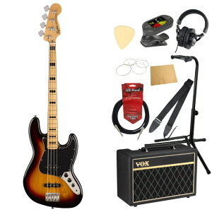 XNC[/XNCA Squier Classic Vibe '70s Jazz Bass 3TS MN GLx[X VOXAvt 10_ S҃Zbg