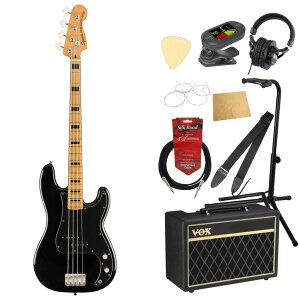 Squier Classic Vibe '70s Precision Bass MN BLK GLx[X VOXAvt 10_ S҃Zbg