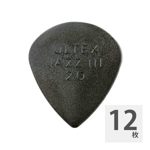 JIM DUNLOP 4272.0 ULTEX JAZZ III PICK 2.00mm M^[sbN ×12