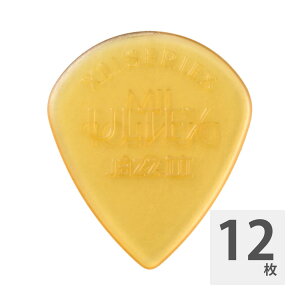JIM DUNLOP 427XL ULTEX JAZZ III XL PICK 1.38mm M^[sbN×12