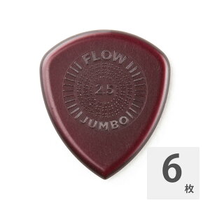 JIM DUNLOP FLOW Jumbo Pick 547R250 2.5mm M^[sbN×6
