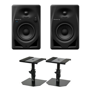 Pioneer DJ DM-40D-BT Black Bluetooth p[hj^[Xs[J[ 1yAi2j Dicon Audio SS-032R X^h yA Zbg