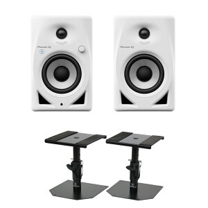 Pioneer DJ DM-40D-BT-W White Bluetooth p[hj^[Xs[J[ 1yAi2j  zCg Dicon Audio SS-032R X^h yA Zbg