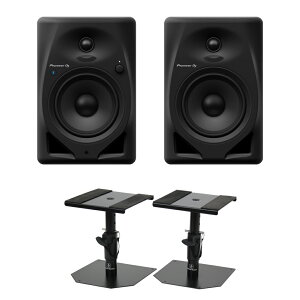 Pioneer DJ DM-50D-BT Black Bluetooth p[hj^[Xs[J[ 1yAi2j Dicon Audio SS-032R X^h yA Zbg