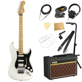 フェンダー Fender Player Stratocaster with Floyd Rose MN Polar White エレキギター VOXアンプ付き 入門11点 初心者セット