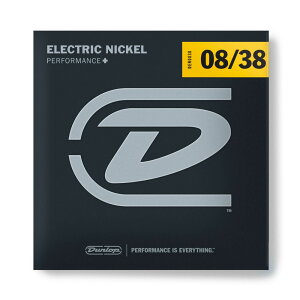JIM DUNLOP Nickel Wound Guitar Strings Performance+ DEN0838 Extra light GLM^[×3Zbg