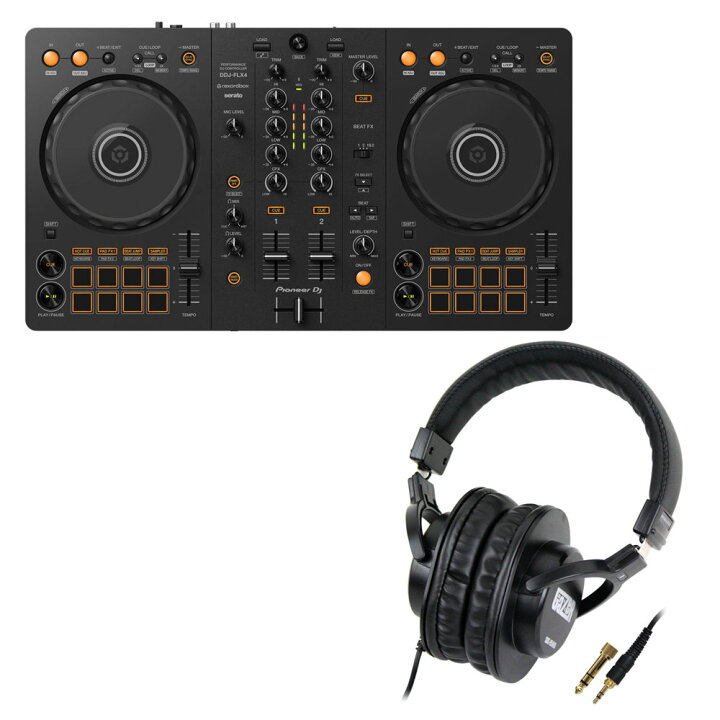 楽天市場】Pioneer DJ DDJ-FLX4 ヘッドホン付きセット DJ 