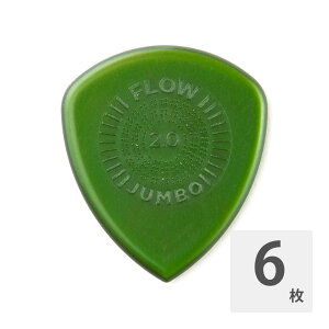 W_bv M^[sbN 6 FLOW Jumbo Pick 547R200 2.0mm JIM DUNLOP W_