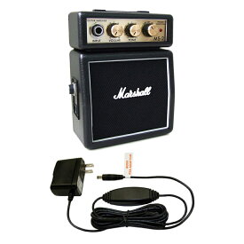 マーシャル MARSHALL MS2 Mighty Mini 小型ギターアンプ BOSS PSA-100S2 電源アダプター付きセット