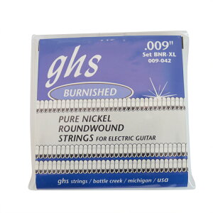 GHS BNR-XL Burnished Nickel Rockers EXTRA LIGHT 009-042 �G���L�M�^�[��×6�Z�b�g