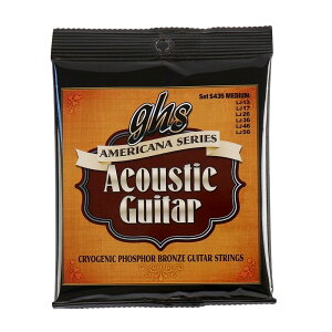 GHS S435 Americana Series Phosphor Bronze MEDIUM 013-056 アコースティックギター弦×12セット