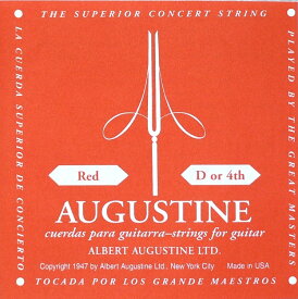 AUGUSTINE RED 4弦 クラシックギター弦 バラ弦×12本