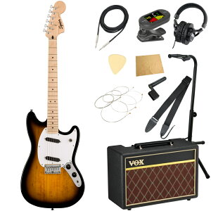 Squier XNC[ XNCA Sonic Mustang MN 2TS GLM^[ X^O VOXAvt 11_ S҃Zbg