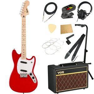 Squier XNC[ XNCA Sonic Mustang MN TOR GLM^[ X^O VOXAvt 11_ S҃Zbg