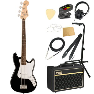 Squier XNC[ XNCA Sonic Bronco Bass LRL BLK GLx[X VOXAvt 10_ S҃Zbg