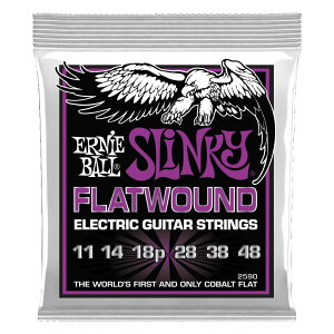 ERNIE BALL A[j[{[ 2590 Flatwound Power Slinky 11-48i3v[j tbgEh GLM^[ p[XL[×3Zbg