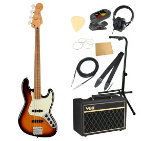Fender フェンダー Player Plus Jazz Bass 3TSB エレキベース VOXアンプ付き 入門10点 初心者セット